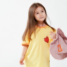 [SM20 SV X Sesame Street] Love Elmo T-Shirts for Kids(Yellow)