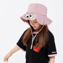 [SM20 SV X Sesame Street] Wide Floppy Hat for Kids(Pink)