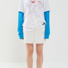 [SM20 SV X Sesame Street] CM White Skirt(White)