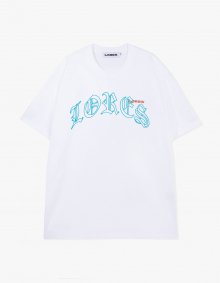Old English Arch S/S Tee - White