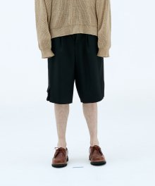 GENTLE SHORTS WITH CIG POCKET (BLACK)