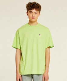 Mini Logo Half T-Shirts (lime)