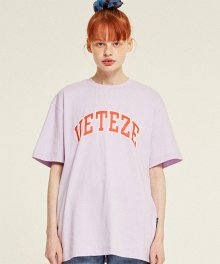 Arch Logo Half T-Shirts (lavender)