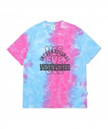 Dyed Tee Blue/Red