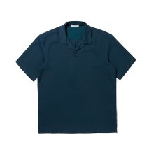 collar woven top t-shirt_CWTAM20415BUX