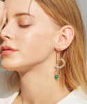 그레이시제이(GRAYISH J) Exotic unbalance earrings