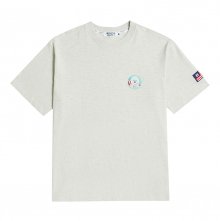 아폴로 도그 와펜 1/2 티셔츠 2020VER 아이비 그레이