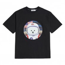 [리에디션]아폴로 도그 패치 1/2 티셔츠 2020VER 블랙
