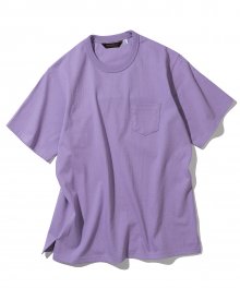 20ss heavyweight pocket tee purple