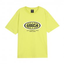 청량 티셔츠 - CIRCLE US [네온옐로우] WHRPA2501U