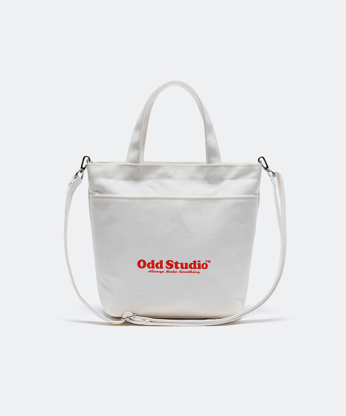 Кроссбоди с логотипом Bold - CREAM