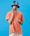 파나컬트(FANA CULT) M-릴랙스 핏 피그먼트 티셔츠-ORANGE