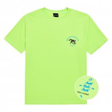 MC SMALL FRONT GRAPHIC TEE - LIME