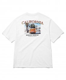 CALIFORNIA ARTWORK T-SHIRTS (WHITE) [GTS739I23]