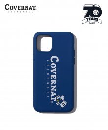 CXPEANUTS 70th AUTHENTIC LOGO PHONE CASE NAVY (iPHONE 11 PRO)