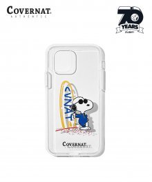 CXPEANUTS 70th CVNT SURFBOARD PHONE CASE CLEAR (iPHONE 11 PRO)