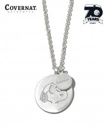 CXPEANUTS 70th SNOOPY SILVER NECKLACE