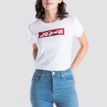 여성 클래식 로고 그래픽 티셔츠_17369-0575