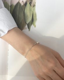 Basic chain bracelet (실버 925)