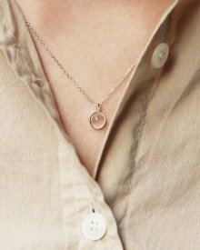 Moonstone necklace (실버925)