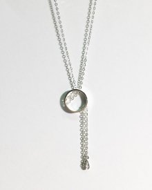 Chain ring necklace - no.2 (실버925)