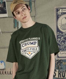 크럼프 X 이벳필드 사인 로고 티셔츠 (ET003-1)