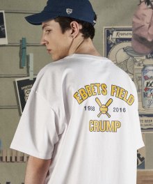 크럼프 X 이벳필드 베이스볼 아치 로고 티셔츠 (ET002-2)