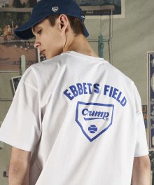 크럼프 X 이벳필드 홈베이스 로고 티셔츠 (ET001-2)