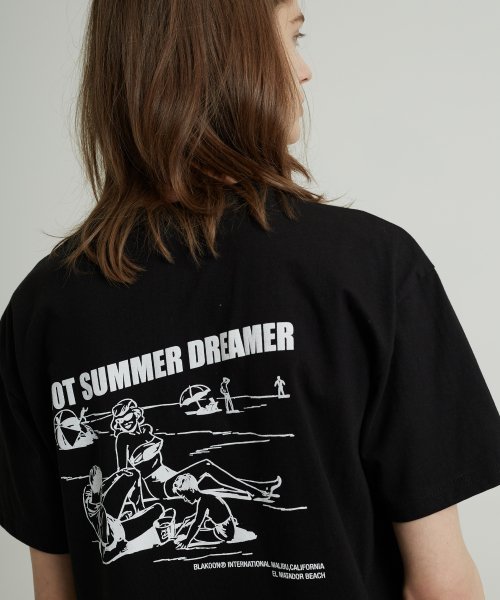 블라쿤(blakoon) 핫 썸머 반팔티셔츠 (블랙)