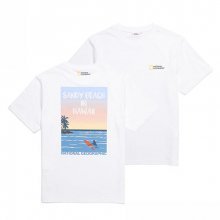 N202UTS550 핫 썸머 컨셉 티셔츠 6 WHITE
