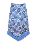 스컬프터(SCULPTOR) Garden Tassel Skirt [BABY BLUE]