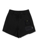 스컬프터(SCULPTOR) String Mesh Pocket Shorts [BLACK]