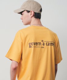 Govern S/S T-Shirts(Yellow)