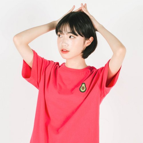 에이린(eirin) 아보카도 티셔츠 _ PINK
