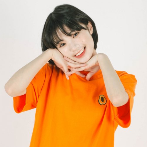 에이린(eirin) 파파야 티셔츠 _ ORANGE