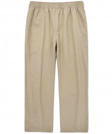 LINEN PANTS JS [BEIGE]