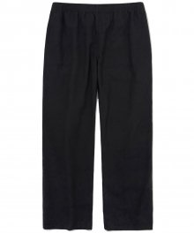 LINEN PANTS JS [BLACK]