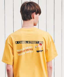 Skate Boi S/S T-Shirts(Yellow)