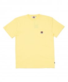 오리지널 포켓 티셔츠 옐로우