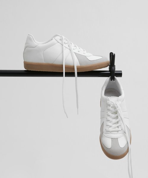 힐탑(heeltop) HT4741 6cm 커플 키높이 독일군 스니커즈 하인츠 화이트 [230~280MM]