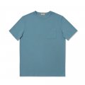 [MIJ] 피노 크루넥 포켓 티셔츠 - 라이트 블루