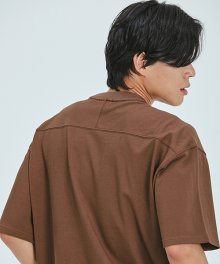[NEW]YORK OVER FIT T-SHIRT(MILO BROWN)