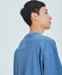 [NEW]YORK OVER FIT T-SHIRT(BLUE GRAY)