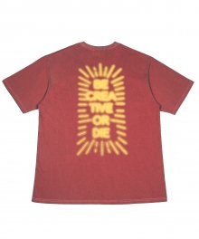 PIGMENT CAMP TEE_DEEP RED