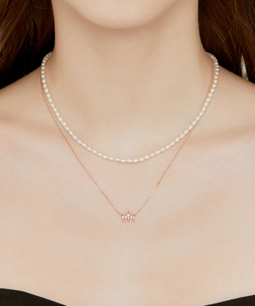 제이에스티나() Dew Linea Tiara 목걸이 (JJLJNQ0BN506SR420) 상품 이미지