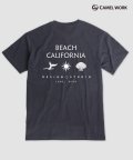 Beach S/S T-Shirts(Charcoal)