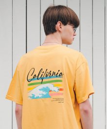 Rainbow Wave S/S T-Shirts(Yellow)