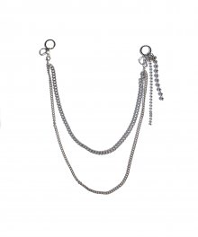 DOUBLE PANTS CHAIN (SILVER)