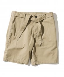 chino short pants beige