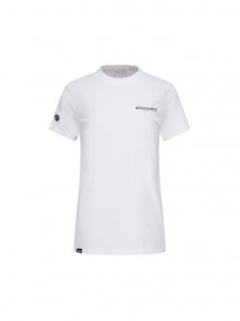 스몰로고 여성 베이직 티셔츠 (O/WHITE)